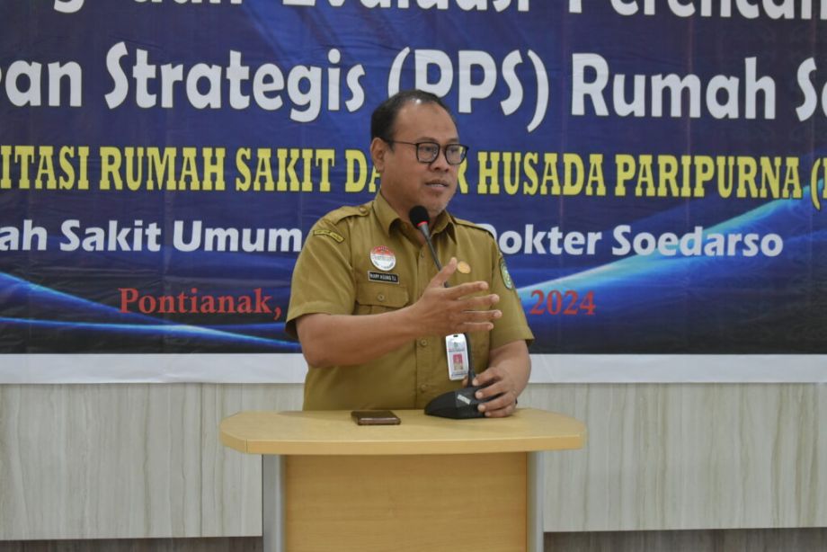 Monitoring dan Evaluasi Perencanaan Perbaikan Strategis (PPS) RSUD dr. Soedarso pada Hari Pertama. Selasa, 22 Oktober 2024.