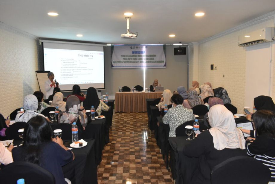 Workshop Nasional Penatalaksanaan Kegawatdaruratan pada Bayi Baru Lahir, Stabilisasi, dan Transportasi pada Bayi Baru Lahir Pasca Rujukan. Jumat, 22 November 2024.