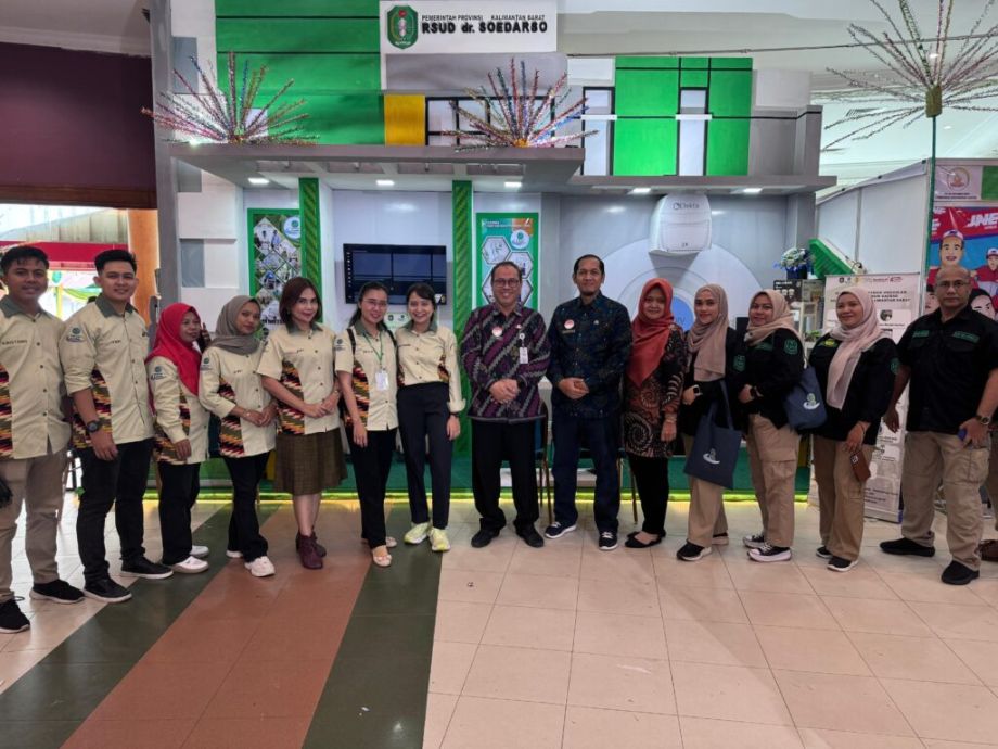 Partisipasi RSUD dr. Soedarso pada Pontianak Expo 2024 dalam Rangka HUT Kota Pontianak ke 253 di Pontianak Convention Center Hari Kedua. Jumat, 25 Oktober 2024.