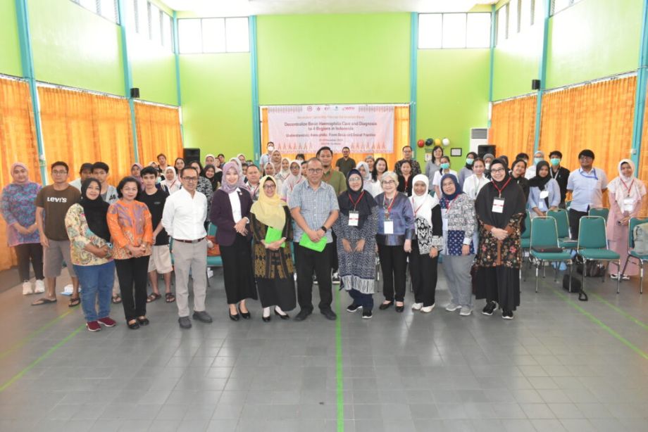 Workshop Hemofilia Provinsi Kalimantan Barat Decentralize Basic Haemophilia Care and Diagnosis to 4 Regions in Indonesia. Understanding Haemophilia: From Basic to Clinical Practice (23-24 November 2024).