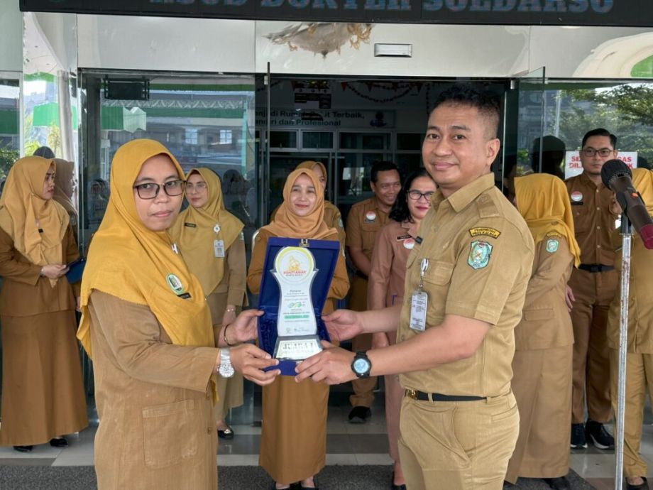 Apel Pagi Sekaligus Ucapan Selamat atas Keberhasilan MeraihJuara I Stand Terbaik pada Pontianak Expo 2024. Senin, 28 Oktober 2024.